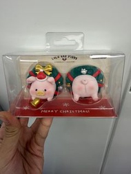 正版罐頭豬lulu豬Lulu the piggy 冰箱貼磁石聖誕麋鹿磁石冰箱貼