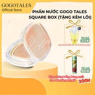 GOGO TALES Square Box Cushion Cream GT543 (Free Replacement Core) - GogoTales