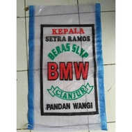 Karung beras 20 kg merek BMW