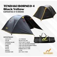 [✅Original] Tenda Camping Borneo 4 Orang Tendaki 4 - 5 Orang Pu 3000