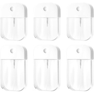 6 Transparent Spray Bottle，Portable Card Spray Bottle，Hand Sanitizer Spray Dispenser，Refillable Perf
