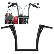 Motorcycles custom handle bar 25mm for harley davidson sportster iron 883 kawasaki vulcan honda shad