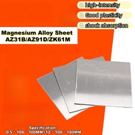 Experimental AZ31B Magnesium Sheet AZ91D Magnesium Alloy Sheet Magnesium Alloy Rod 1 2 3mm ZK61M Mag