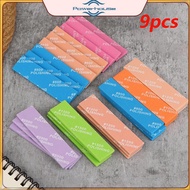 POWER  9Pcs MS-E400-2000 Semi-rigid Sanding Sticks For Model Making Tools Plastic Model Polishing Ro