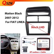 QSZN 9Inch Car Radio FIT For Fiat Grande Punto Linea 2007-2012 Frame Cable GPS Mp5 ABS PC Plastic Fa