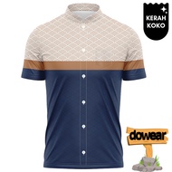 DOWEAR Muslim Fashionkoko for Men, Adults, and Children, Short Sleeves, S-5XL, Latest Motif 959 HAWI