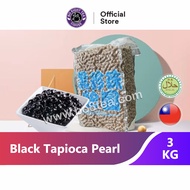 BLACK PEARL 3KG TAIWAN 台湾黑糖珍珠粉圆 Milk Tea | Boba | Dessert | Tapioca Pearl | Bubble Tea