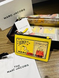 MARC JACOBS × PEANUTS Snoopy Wallet Card Case 銀包
