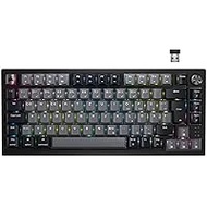 CORSAIR K65 Plus Wireless 75% RGB Hot-Swap Mechanical Gaming Keyboard - Pre-Lubricated MLX Red Linear Switches - Dual Layer Sound Dampening - PBT Keycaps - QWERTZ DE - Black