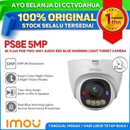 IMOU PS8E 5MP IPC-PS8E-5V0 3K H.265 POE TWO-WAY AUDIO COLOR NIGHT VISION RED BLUE WARNING LIGHT TURR