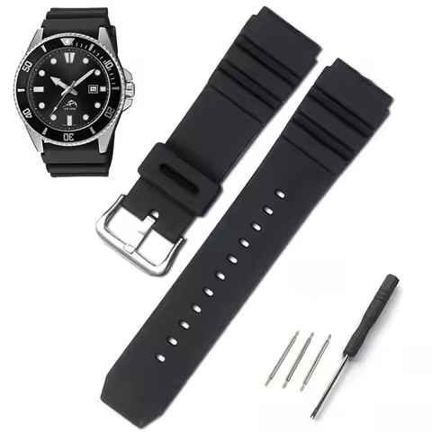 MDV-106 Silicone Strap for Casio Watch Band MTH-3050 MTP1374 MTP-1375 MTP-VD01 Swordfish Rubber 22mm