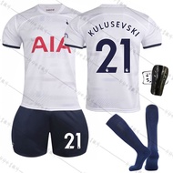 Tottenhams Hotspurs F.c.s เสื้อเจอร์ซีย์เตะฟุตบอลสำหรับเด็กผู้ใหญ่2324บ้านรุ่น Preemptive No. 10 Kan