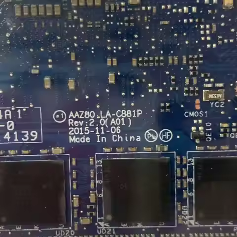 LA-C881P For Dell XPS 13 9350 Series Laptop Motherboard w/ I3 I5 I7 CPU 4/8/16GB RAM Mainboard