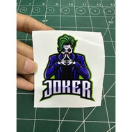 Sticker Motor Joker Design