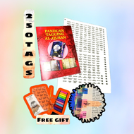 ✴️250 TAGS ✴️SET TAGGING AL-QURAN PASANG SENDIRI SESUAI SEMUA SIZE ALQURAN A6 A5 B5 A4.