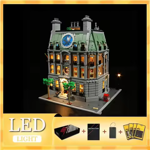 DIY LED Light Kit For LEGO 76218 Sanctum Sanctorum (Only LED Light,Without Blocks Model)