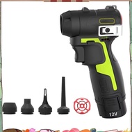 For  12V Green Battery Rechargeable Cordless Blower 190W Max 130000rpm 2.4N Screwdriver Power Tools(