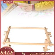 [Gedon] Cross Stitch Frame Needlework Stand Multifunction Wooden DIY Hand Quilting