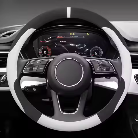 38cm Suede Steering Wheel Cover for LEXUS F Sport ES GX LX LBX LM NX RX RZ UX TX LS500h IS300 - Wint