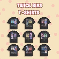 TWICE Bias Kpop TWICE T-Shirt TWICE World TOUR T Shirt Cotton Tee-shirt Graphic Printing Short Sleev