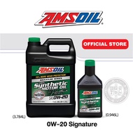 AMSOIL Signature Series 0W-20 สังเคราะห์แท้ 100% Synthetic (ระยะสูงสุด 40,000 กม./ 1 ปี)