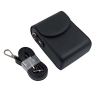 Full Body Retro Vegan Leather Camera Case Bag with Strap For Canon PowerShot G7 X Mark II / G9 X III