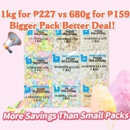 MARKENBURG 1KG Marshmallows Candies Assorted Color Cake Scramble Baking Toppings HMART