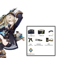 NEW Genshin Impact Freminet Cosplay Costume Hat Wig Full Set Outfits Anime Game Fontaine Freminet Co
