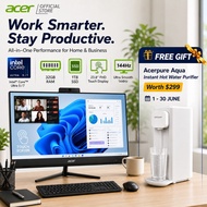 [Free Acerpure Water Dispenser][NEW][Intel Ultra 5/7] Acer Aspire C24B 23.8-Inch, Touch Display All-