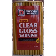 NIPPO PAINT CLEAR GLOSS VARNISH / VALSPAR VARNISH