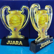 plakat akrilik kaki bahan resin