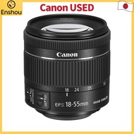 USED[From Japan]Canon Standard Zoom Lens EF-S 18-55mm F4.0-5.6 IS STM for APS-C