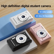 Flash Deal- <br>4K Digital Camera Portable Retro CCD Camera Entry-Level Camera Dual Camera Flash 50 