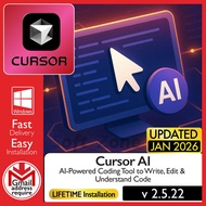 Cursor AI 2.5.22 - AI-Powered Coding Tool to Write, Edit & Understand Code | Windows - SOFTWARE