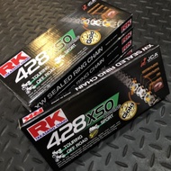 R RK Gold Oil Seal Chain 428 XSO 110/120/132/146 GSXR150/R15/MT15/FZ150/MSX