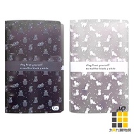 B & W Black White A6 6-Hole Universal Folder [Jiucheng Jiu Stationery] A6 File 6-Hole PP Hole 6-Hole