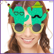 Glasses Fiesta Party Decorations Cactus Shaped Gifts 17.60X15.00X13.50CM Green PC  dliyuan