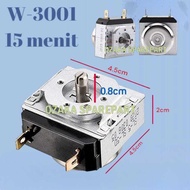Electronic Microwave Oven Timer 2 PIN 15 MINUTES (W-3001-15)