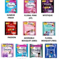 12PCS*8ml DOWNY CECAIR  PELEMBUT DAN PEWANGI PAKAIAN (SOFTENER)