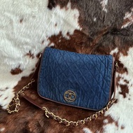 中古包 CHANEL 香奈兒 圓環牛仔朱古力 Crossbody