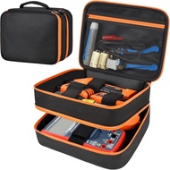 Travel Case Bag Compatible with Klein Tools ET310 AC Circuit Breaker, RT250 GFCI Outlet Tester Set, 