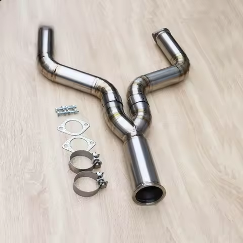 Tube muffler exhaust 350Z 2003-2008 VQ35DE VQ35HR 370Z ZIY