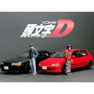 1/18 Initial D Autoart R32 EG6 Miaoyi NIGHTKIDS Fleet Anime Version Zhongli Yi Zhuangsi Shingo