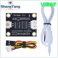 VIBOP TZT TDS Sensor Meter V1.0 Board Module Water Meter Filter Measuring Water Quality For Arduino UNO R3 ABEPV