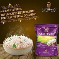 Basmati Rice | Alishaan Basmati Rice 1 KG | Made in India | 0% Sugar GBM