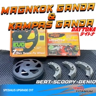 GENIO DAYTONA KARTEL BOWL SCOOPY GENIOBEAT DAYTONA FULL LATHE CUSTOM ORIGINAL DAYTONA