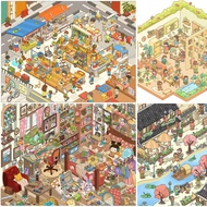 May Workshop 4.0 Exclusive Life Series Landscaping Stickers Miniature Antique Vegetable Market DIY T