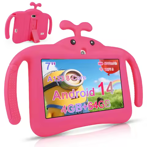 New 5G WiFi Android Tablet Cartoon Pattern 7 Inch Tablet Pc Octa Core 4GB RAM 64GB ROM Cheap And Sim
