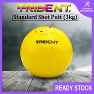 Trident Standard Shot Put Lontar Peluru (1kg) Trident Standard Shot Putt Steel Ball Bola Besi Sukan