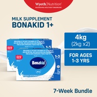Bonakid Stage 3 Milk Supplement for Children 1 to 3 Years Old 2kg - Pack of 2